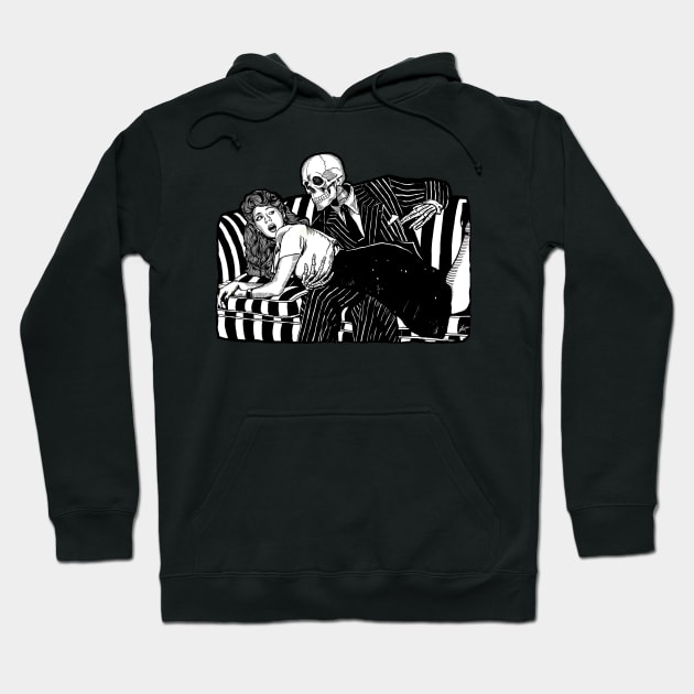 Death and the Maiden: Spanking Edition Hoodie by ZugArt01